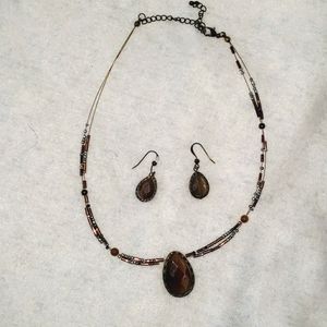 Necklace and Earrings Set